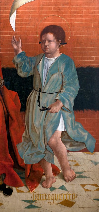 Saint Cyr (detail) by Francisco (attr.to) Henriques
