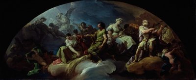 Old Testament Figures in Paradise by Francisco Bayeu
