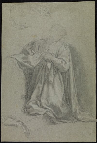 The Virgin Annunciate by Francisco Bayeu y Subias