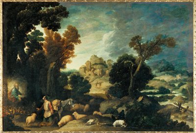 Moses and the Burning Bush by Francisco Collantes