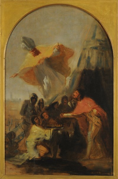 Appearance of Saint Isidore to King Ferdinand the Saint Before the Walls of Seville by Francisco de Goya