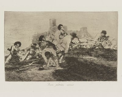 They Can Still Be of Use, plate 24 from the series The Disasters of War by Francisco de Goya