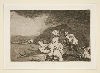 It Serves You Right, Plate 6 from The Disasters of War by Francisco de Goya