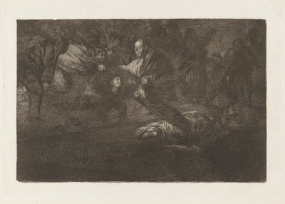 God Creates Them and They Join Up Together, from the series Los disparates by Francisco de Goya