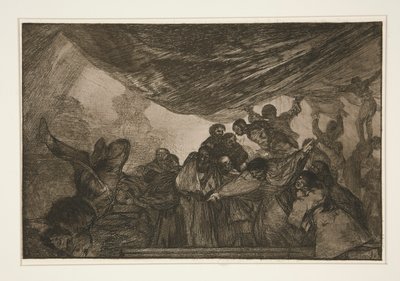 Clear Folly, plate 15 from the series Los proverbios by Francisco de Goya