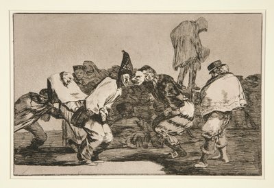Carnival Folly, Plate 14 from the Series Los Proverbios by Francisco de Goya