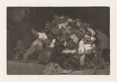 General Folly, also known as The Claws of a Cat and the Dress of a Devotee, from the series Los Disparates by Francisco de Goya