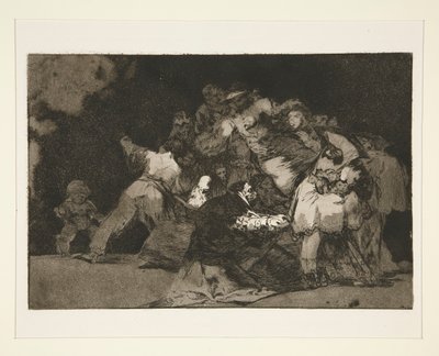 General Folly, pl. 9 from the series Los proverbios by Francisco de Goya