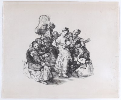 El vito The Andalusian dance by Francisco de Goya