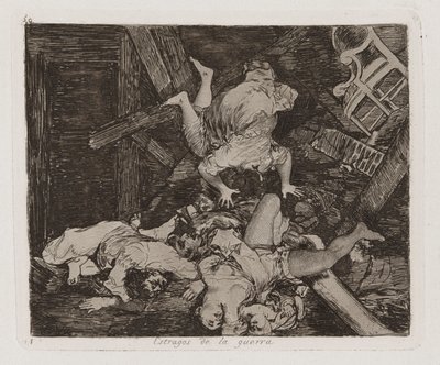 Ravages of War, Plate 30 from The Disasters of War by Francisco de Goya