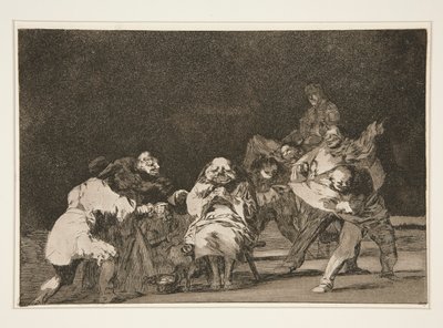 Loyalty, Plate 17 from the Series Los Proverbios by Francisco de Goya