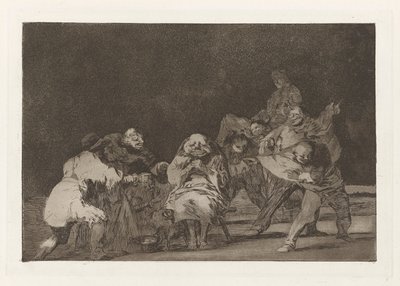 Loyalty, also known as He Who Does Not Like Thee Will Defame Thee in Jest, from the Series Los Disparates (Los Proverbios) by Francisco de Goya