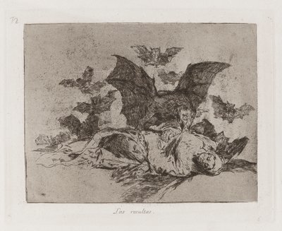 The Consequences, Plate 72 from The Disasters of War by Francisco de Goya