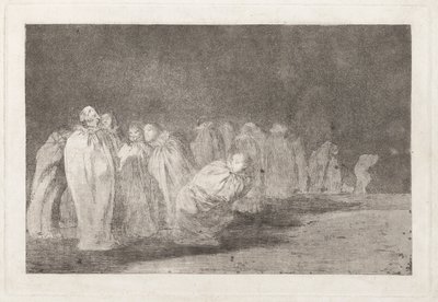 The Men in Sacks, from the series Los disparates by Francisco de Goya