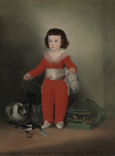 Manuel Osorio Manrique de Zuñiga by Francisco de Goya