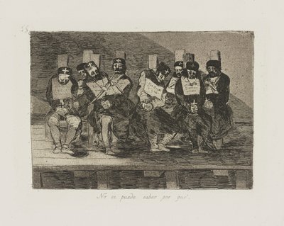 One Cannot Know Why by Francisco de Goya