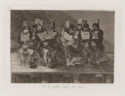 One Can by Francisco de Goya