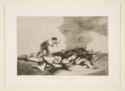 This Is What You Were Born For (pl. 12 from The Disasters of War) by Francisco de Goya