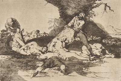 Plate 16 from The Disasters of War by Francisco de Goya
