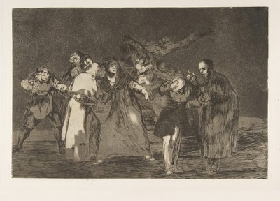 Wounds Heal Quicker Than Hasty Words (Plate 16 from the Disparates) by Francisco de Goya