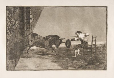 The Daring of Martincho in the Ring at Saragossa by Francisco de Goya