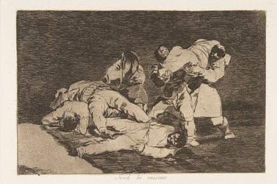 Plate 21 from The Disasters of War: It Was by Francisco de Goya