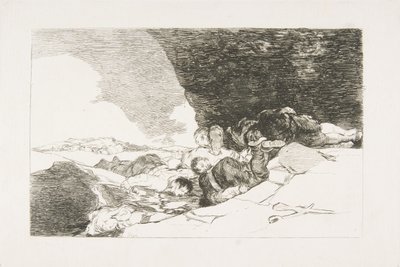 The Same Elsewhere, from The Disasters of War by Francisco de Goya