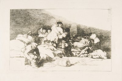 These too (Plate 25 from The Disasters of War) by Francisco de Goya