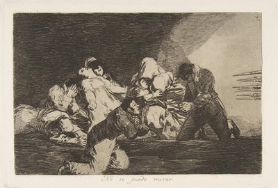 One, 1810-20, Published 1863 (Plate 26 from The Disasters of War Los Desastres de la Guerra) by Francisco de Goya