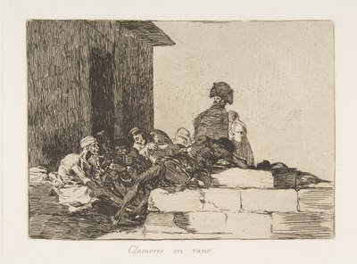 Ap (from The Disasters of War Los Desastres de la Guerra) by Francisco de Goya