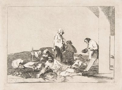 Plate 58 from The Disasters of War: It