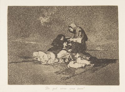 Plate 59 from The Disasters of War (Los Desastres de la Guerra), 1811-12 published 1863 by Francisco de Goya