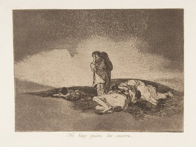 Plate 60 from The Disasters of War by Francisco de Goya