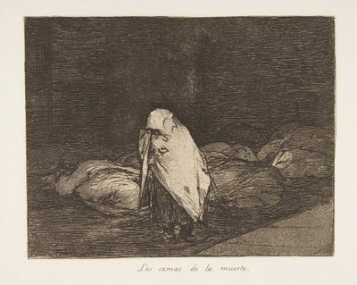 Plate 62 from The Disasters of War: The Famine by Francisco de Goya