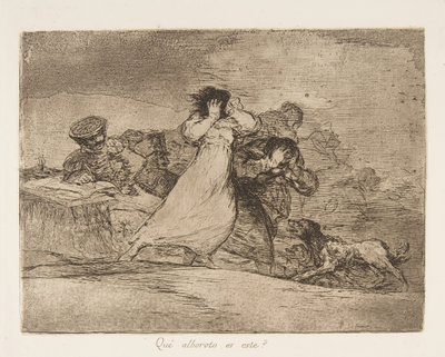 Plate 65 from The Disasters of War by Francisco de Goya