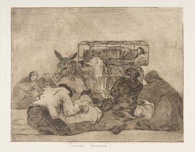 Plate 66 from The Disasters of War by Francisco de Goya