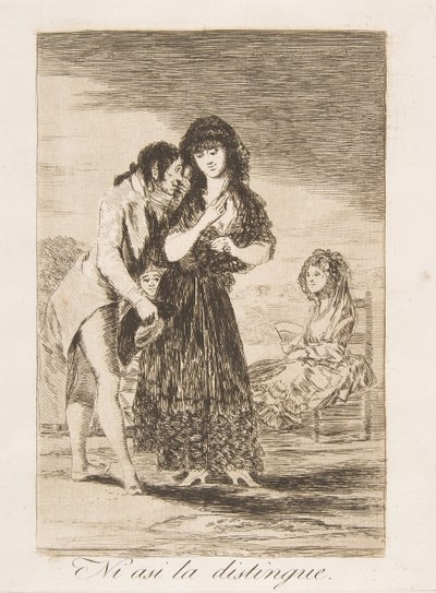 Even Thus He Cannot Make Her Out (Plate 7 from 