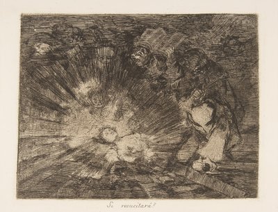 Plate 80 from The Disasters of War: Will by Francisco de Goya