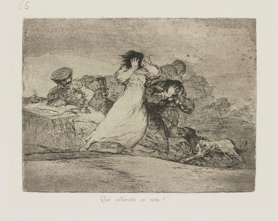 What Is This Hubbub?, Plate 65 from The Disasters of War by Francisco de Goya