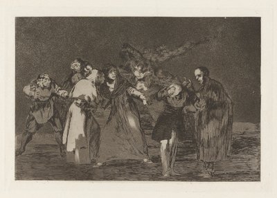 Wounds Heal Quicker than Hasty Words, from the series Los disparates by Francisco de Goya
