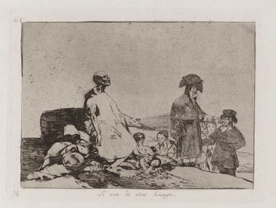 Perhaps They Are of Another Breed, Plate 61 from The Disasters of War by Francisco de Goya