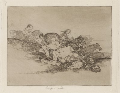 It Always Happens, pl. 8 from the series The Disasters of War by Francisco de Goya