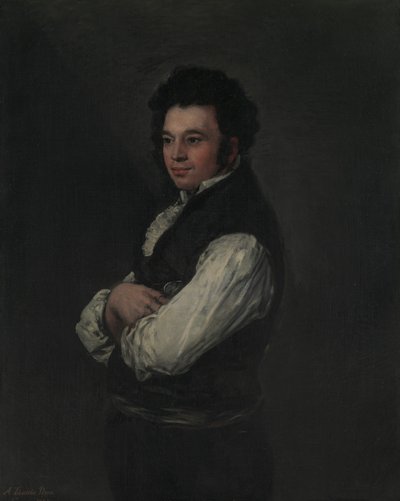 Tiburcio Pérez y Cuervo, the Architect by Francisco de Goya