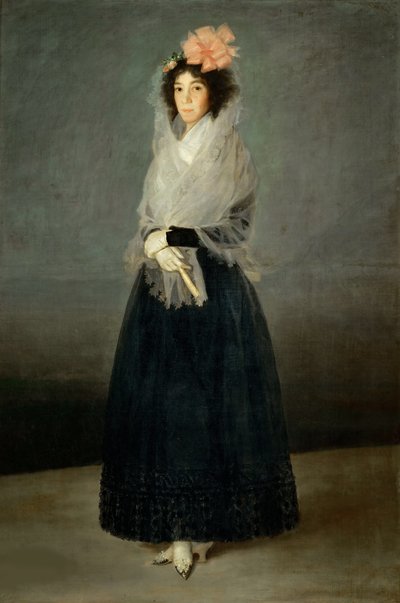 Portrait of the Countess del Carpio, Marquesa de la Solana 1757-1795, ca 1794 by Francisco Goya de
