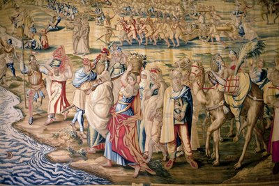Conquest of Tunis (Detail) by Francisco Ignacio Vandergoten Canyuwell