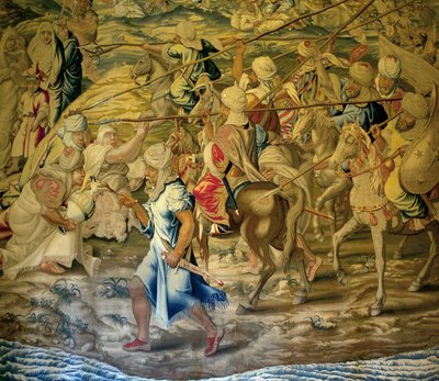 Arab Soldiers - Conquest of Tunis (Detail) by Francisco Ignacio Vandergoten Canyuwell