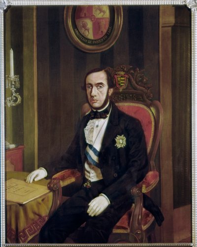 Portrait of Antonio Alcala Galiano by Francisco Javier de Urrutia