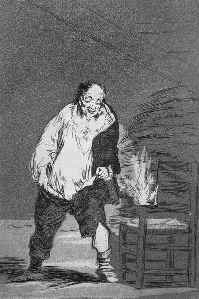 And His House is on Fire, Plate 18 of 