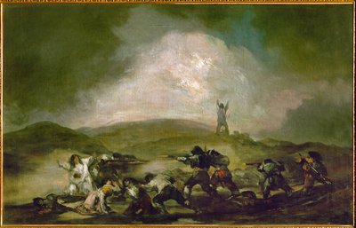 A Scene from the Spanish War of Independence, c.1808-10 by Francisco Jose de Goya y Lucientes