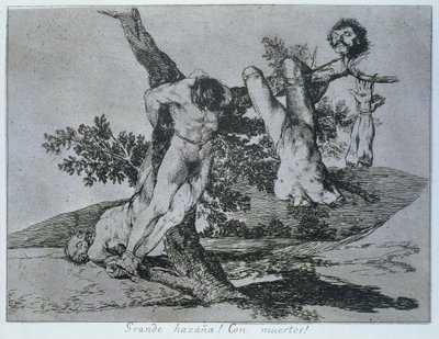A Heroic Feat! With Dead Men!, plate 39 of 